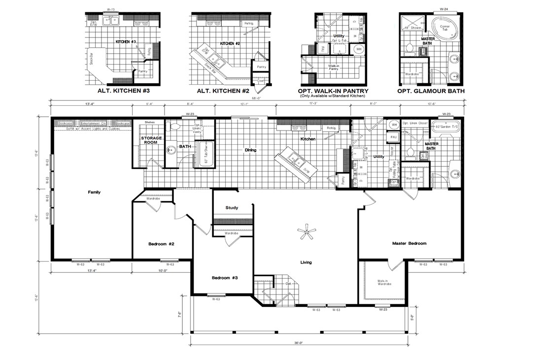 The ING681K BANYAN (FULL) GW Floor Plan