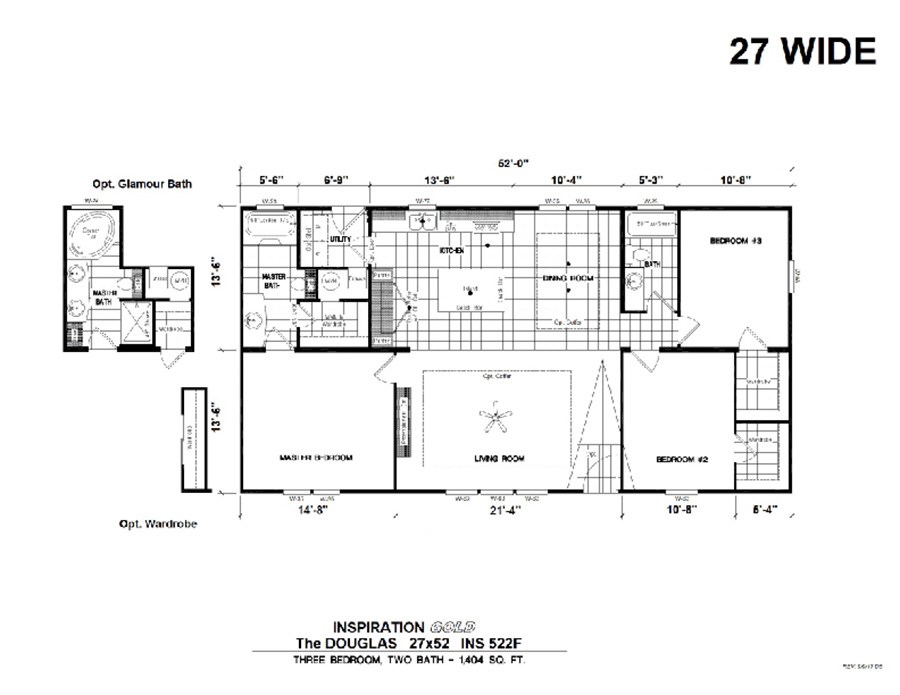 The ING522F DOUGLAS (FULL) GW Floor Plan