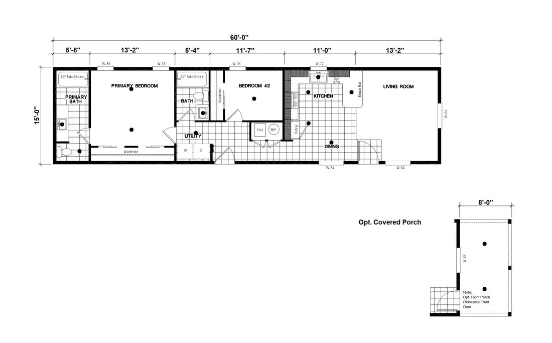 The DRM603N 1560' DREAM Floor Plan